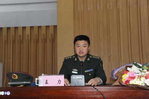 甘肅省征兵政策宣講團到我校宣講