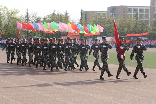 校運會開幕式方陣掠影