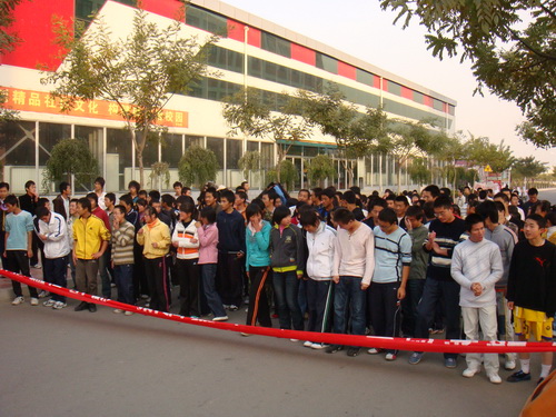 計通學院開展立冬長跑活動