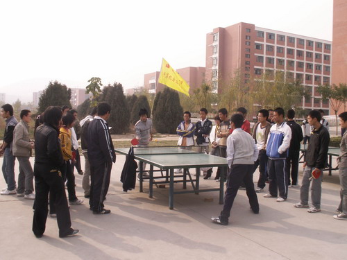 計通學院舉辦“友誼杯”乒乓球比賽