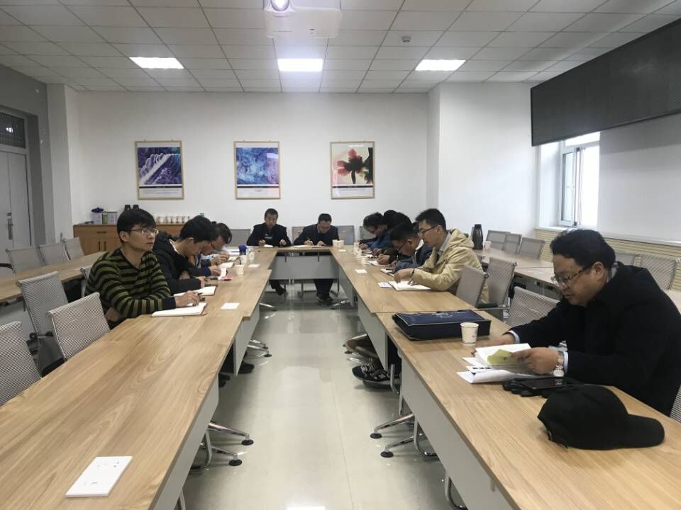 國家重點實驗室黨支部組織學習現場