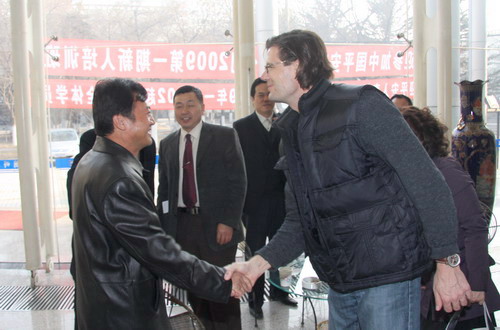 德國亨利安傳動有限公司總裁HERION先生來我校調研