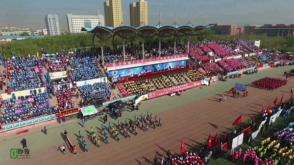 航拍工大校運會