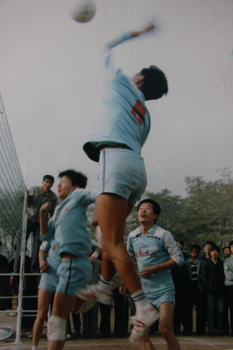 昔日留下的青春腳印