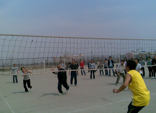 經管學院舉辦“團隊杯”排球比賽